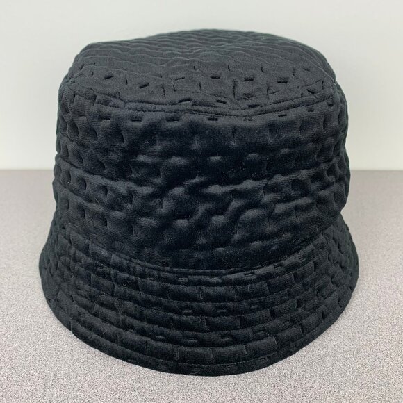 Kangol Dash Quilted Bin w/ Earflaps Black Bucket Hat